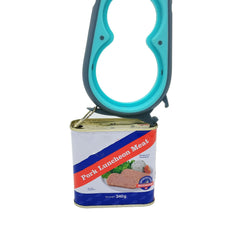 Otstar Jar Opener Bottle Opener and Can Opener for Weak hands, Seniors with Arthritis and Anyone with Low Strength, Mutil Jar Opener Get Lids Off Easily (Blue and Grey)