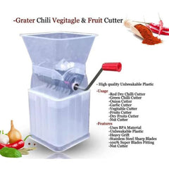 Non Breakable High Quality Vegetable Cutter – Manual Food Chopper for Effortless Meal Prep | China Market Rawalpindi