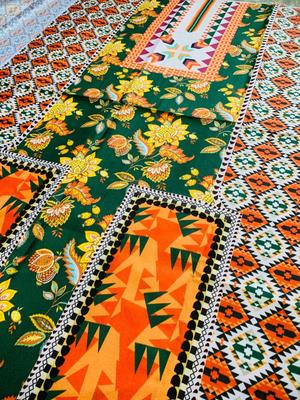 1 Pc Women's Unstitched Swiss Lawn Printed Shirt – Multicolor, 2.25 Yards, Elegant Summer Fabric