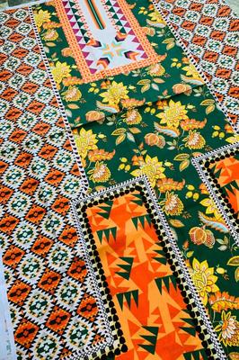 1 Pc Women's Unstitched Swiss Lawn Printed Shirt – Multicolor, 2.25 Yards, Elegant Summer Fabric