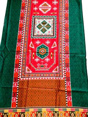 1 Pc Women's Unstitched Swiss Lawn Printed Shirt – Multicolor, 2.25 Yards, Premium Swiss Fabric