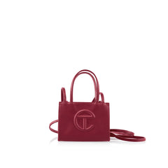 TELFAR Small Shopping Bag - Oxblood