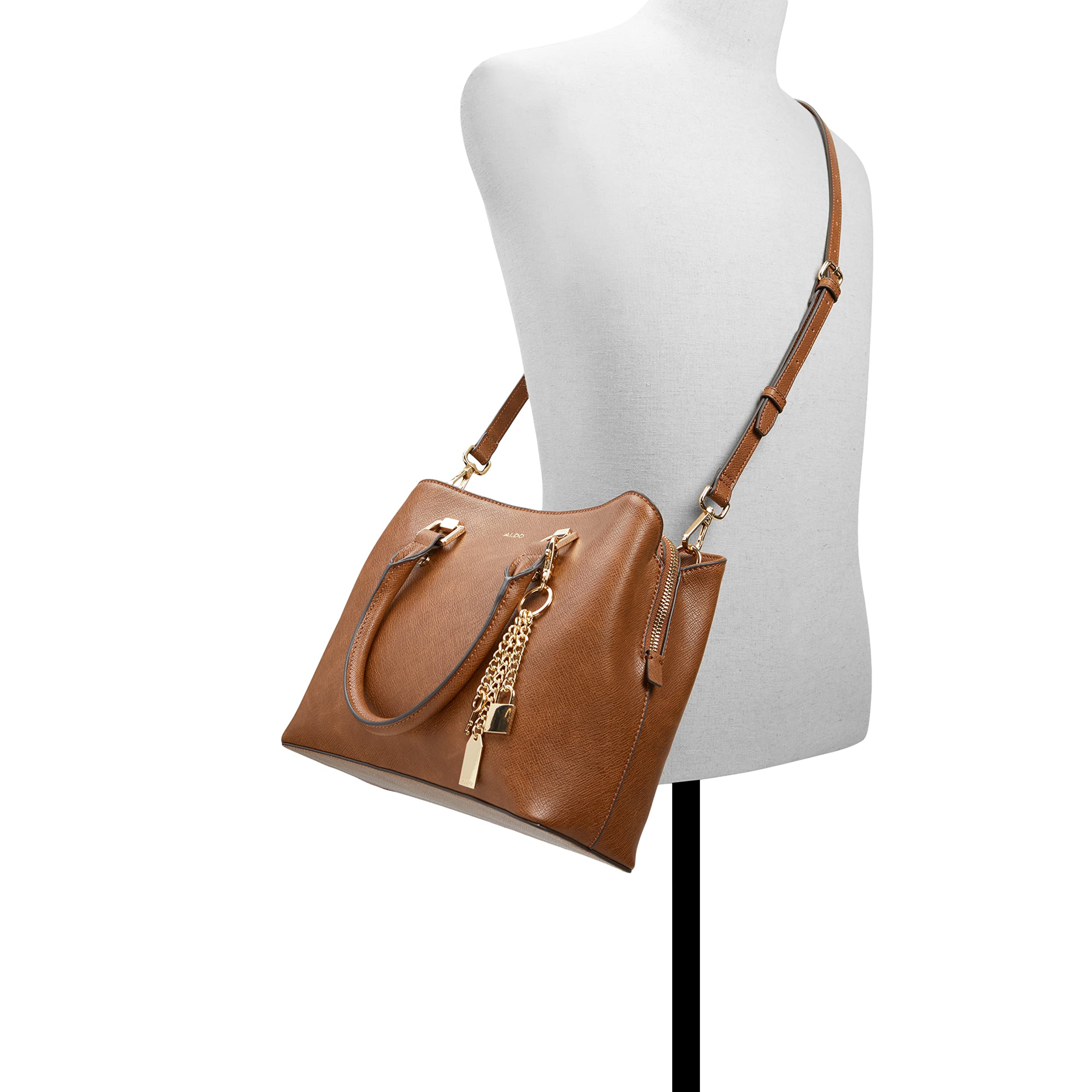 ALDO Women's Legoirii Tote Bag, Medium Brown