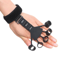 Finger Gripper Guitar Finger Exerciser Hand Strengthener Hand Trainer Black