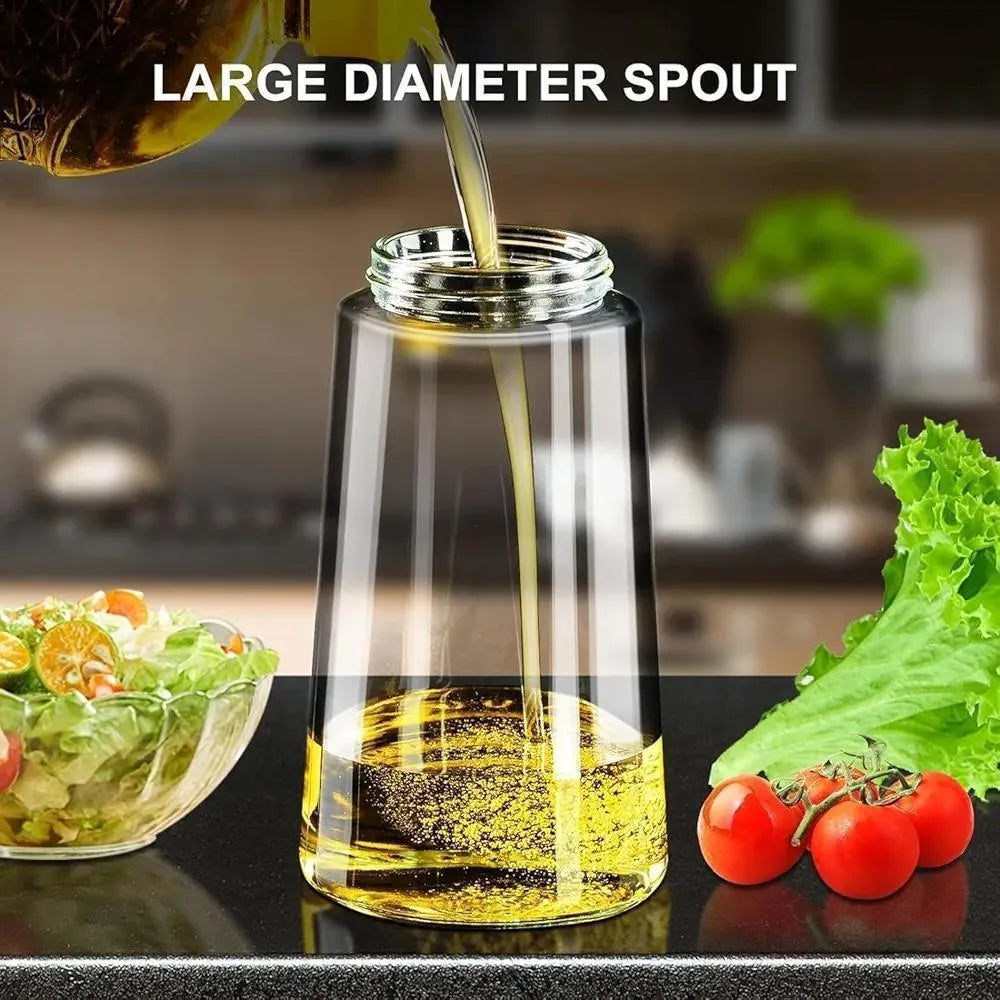Stylish Glass Oil Bottle – Elegant Kitchen Organizer for Oils and Dressings | China Market Rawalpindi
