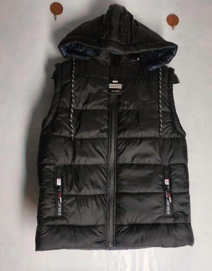 Unisex Kids Black Blended Printed Bomber Jacket – Stylish Winter Wear for Boys & Girls | China Market Rawalpindi