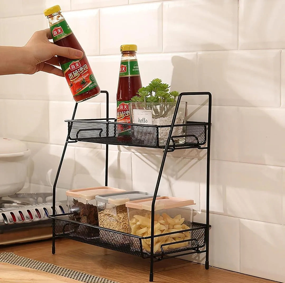 Metal Storage Basket – Durable and Stylish Organizer for Home & Office | China Market Rawalpindi