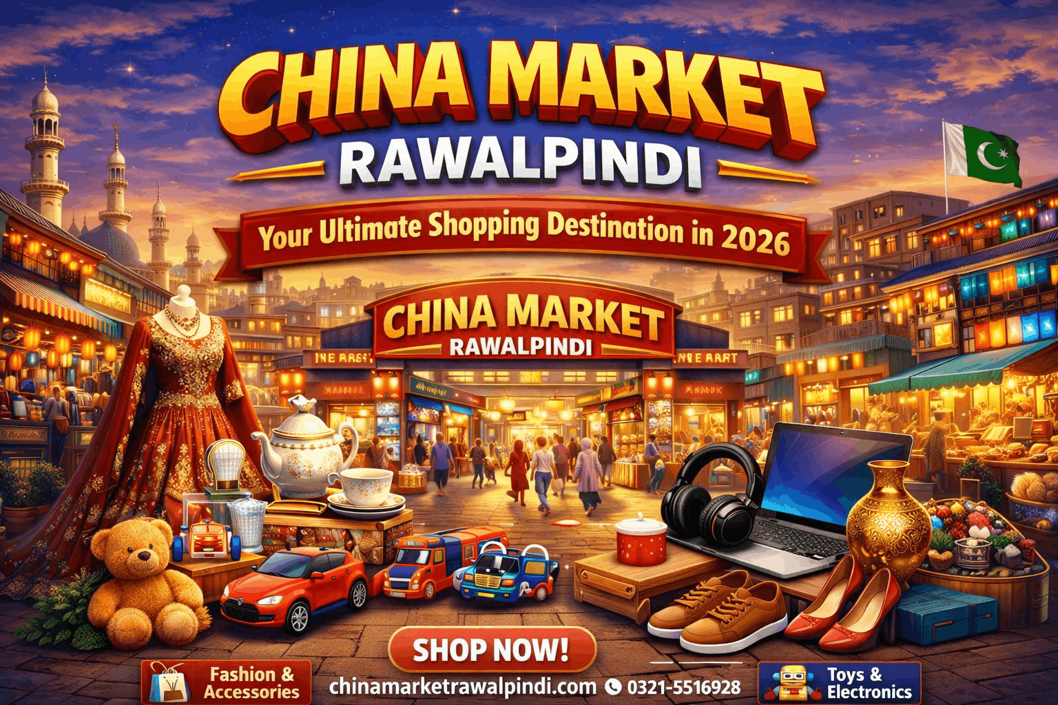 China Market Rawalpindi – College Road Shopping Guide 2026