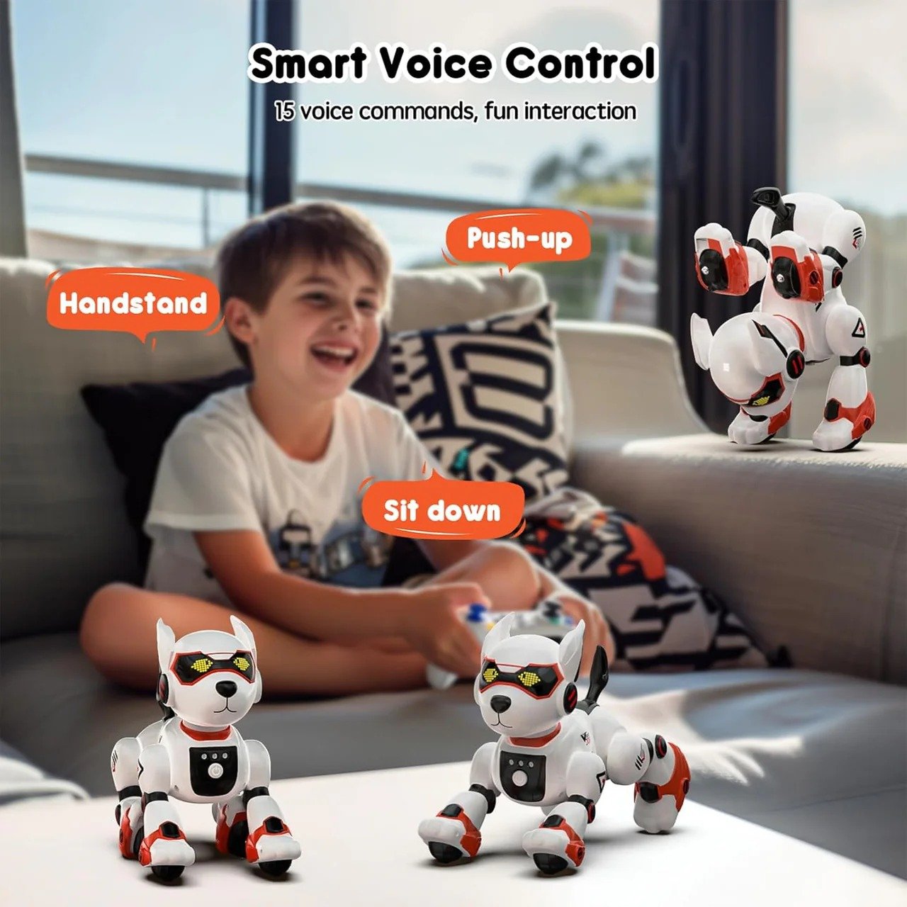 Ai Robot Dog with Voice Controller (Remote Control) - Image 7