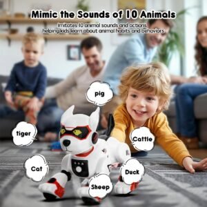 Ai Robot Dog with Voice Controller (Remote Control)