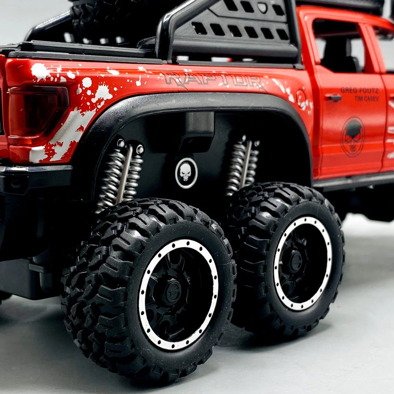 Diecast Ford Raptor With Light Sound and Smoke - Image 20
