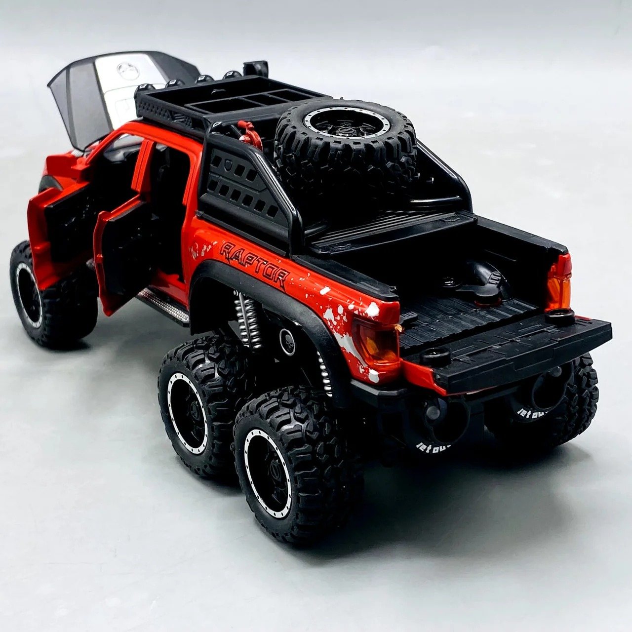 Diecast Ford Raptor With Light Sound and Smoke - Image 22