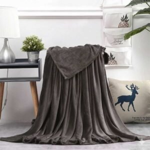 King Size Fleece AC Blanket 200x240 cm – Ultra Soft Warm Lightweight Bed Blanket for Winter & AC Rooms