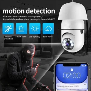 Mini 360 View Security Camera White ABS