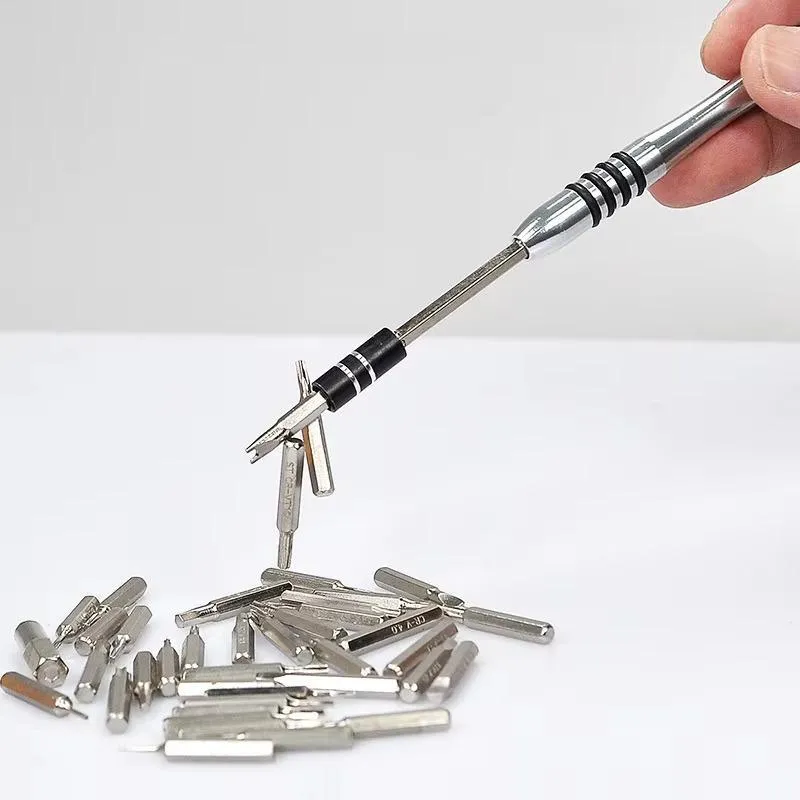 115-in-1 Screwdriver Set Chrome Vanadium Steel Black - Image 4