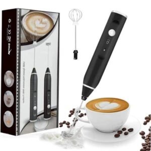 USB Adjustable Milk Frother 4Pcs Kitchen Gadgets