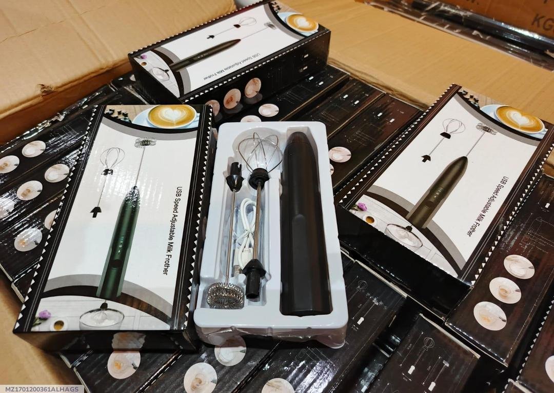 USB Adjustable Milk Frother 4Pcs Kitchen Gadgets - Image 4