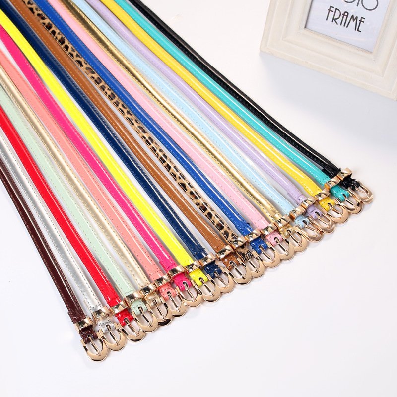 Women Thin Decorative Korean Fashion Belt 20 Colors - Image 5