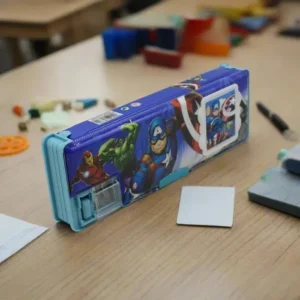 Frozen Theme Geometry Box with Mini Calculator & Sharpener