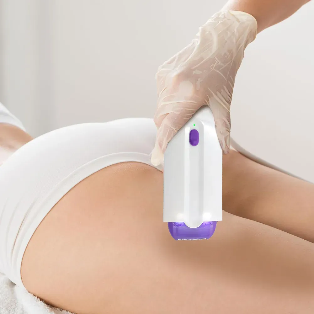 Finishing Touch Painless Rechargeable Body And Facial Hair Remover Trimmer machine For Women Men White - Image 4