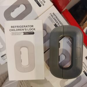 Premium Quality Fridge Lock | Baby Safety Refrigerator Door Lock | Self-Adhesive Double Press Unlock System | Food Protection & Child Safety Lock for Home Kitchen