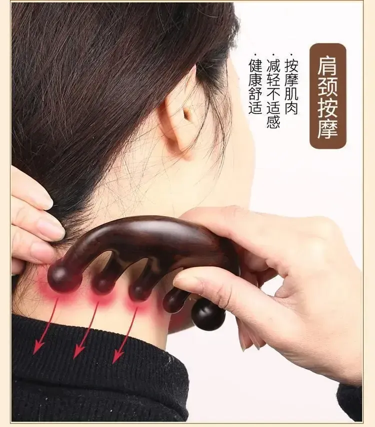 Star 5A Zhao Lusi Five-Tooth wooden Hair Comb for Men and Women - Image 6